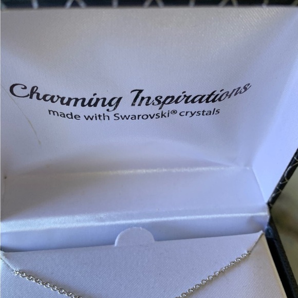 ‼️New‼️Swarovski Necklace/Lovely Pendent-Lock - Picture 4 of 5